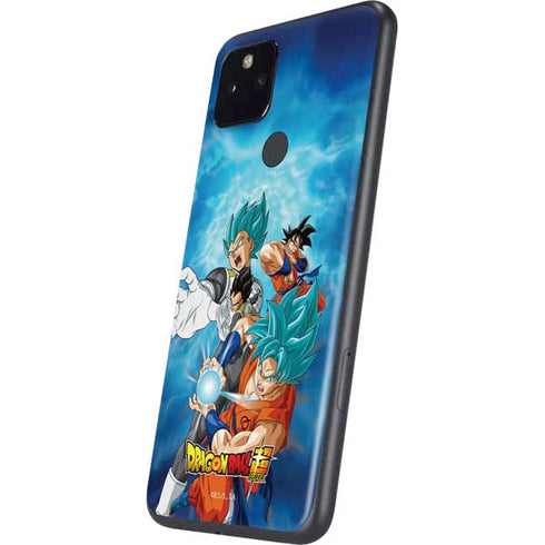Dragon Ball Super Goku Vegeta Super Ball Google Pixel 5a Skin